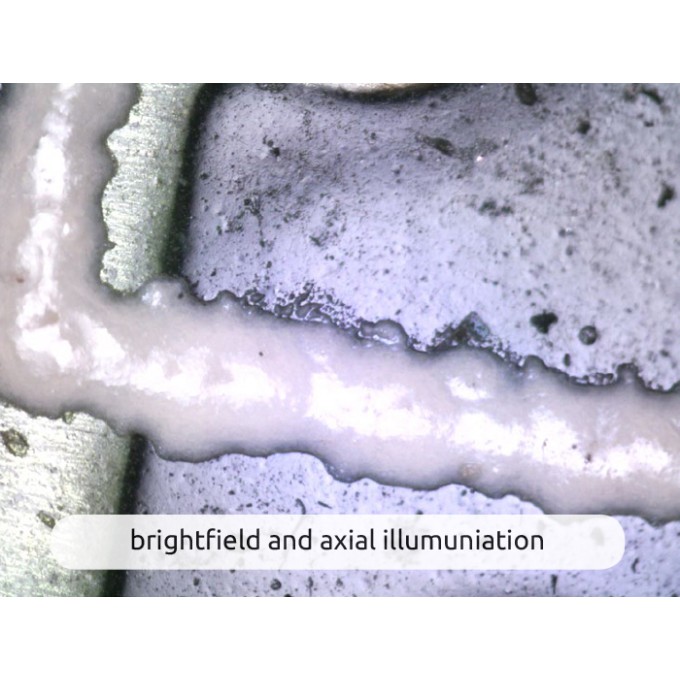 Microscop portabil cu iluminare Coaxiala, carcasa din aliaj de aluminiu si citire automata a nivelului de marire AM7515MT2A